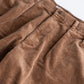 [10.24 sat 12:00 Release] FOUNDOUR COTTON CORDUROY WIDE TUCK TROUSERS