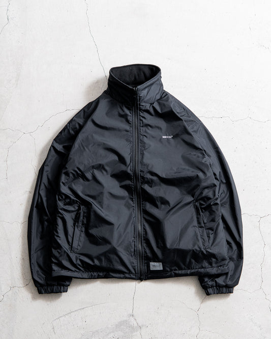 【REVERSIBLE】MINE Nylon/Polyester Reversible Double Zip Jacket