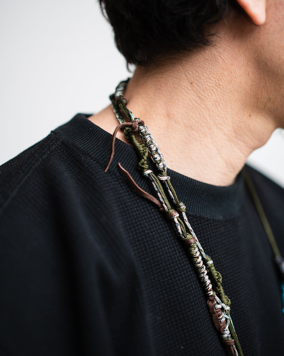 【RESTOCK】B:TOGETHER NARROW ROPE LEATHERMIX