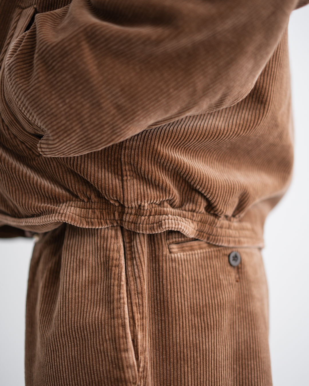 [10.24 sat 12:00 Release] FOUNDOUR COTTON CORDUROY ZIP UP BLOUSON