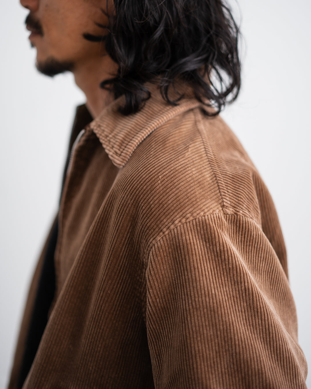 [10.24 sat 12:00 Release] FOUNDOUR COTTON CORDUROY ZIP UP BLOUSON