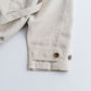 meanswhile Desert Cloth Neutral Hooded Blouson