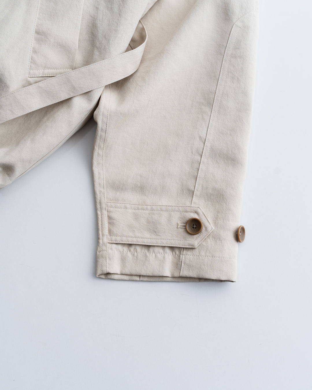 meanswhile Desert Cloth Neutral Hooded Blouson