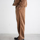 [10.24 sat 12:00 Release] FOUNDOUR COTTON CORDUROY WIDE TUCK TROUSERS