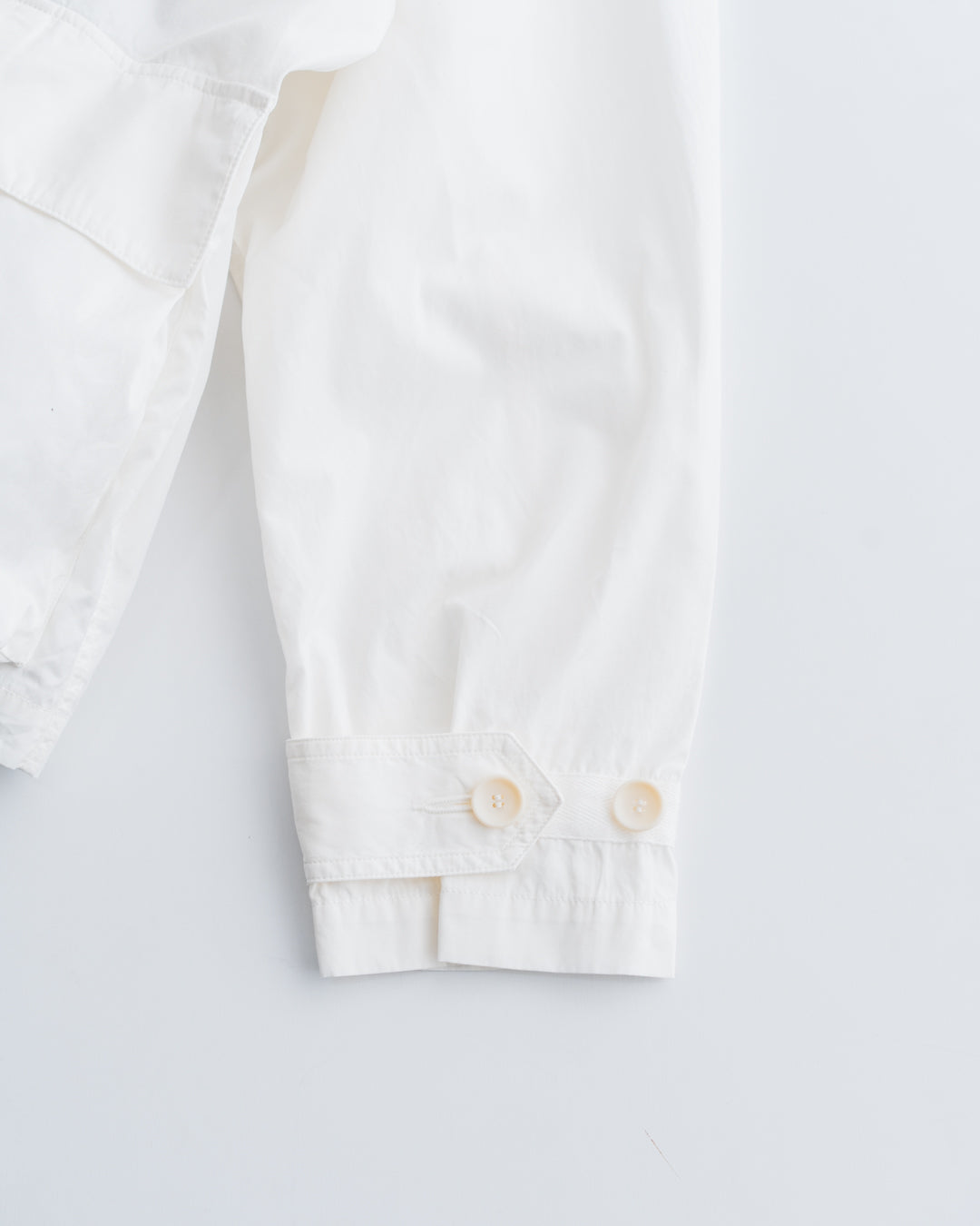 meanswhile Frosted Trinity Chambray Fatigue Blouson