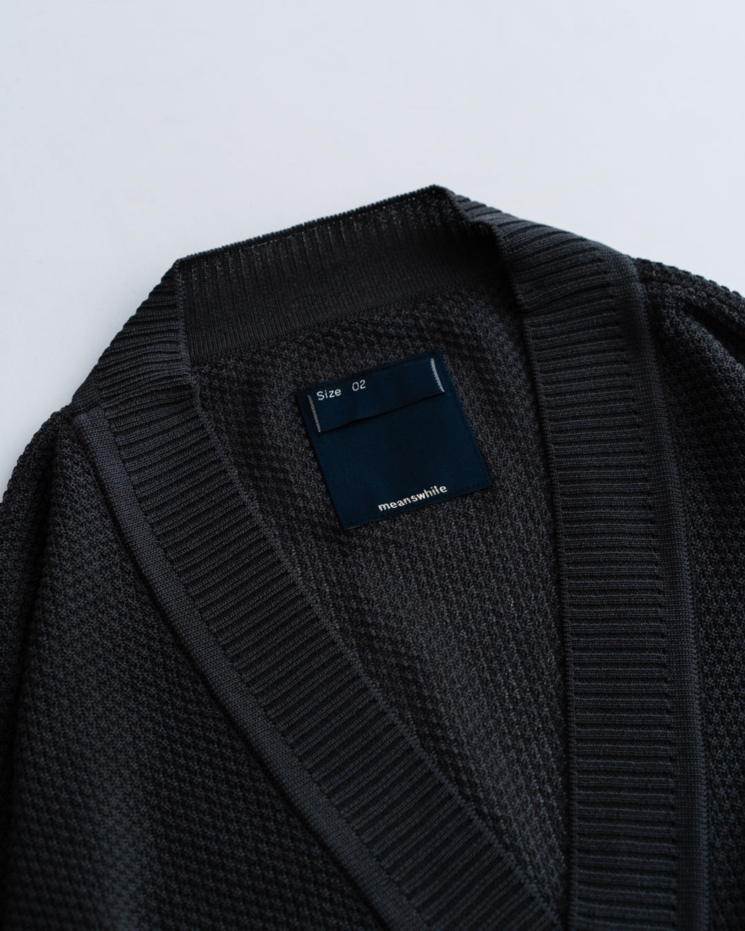 meanswhile Dappled sunlight Double Knit Cardigan