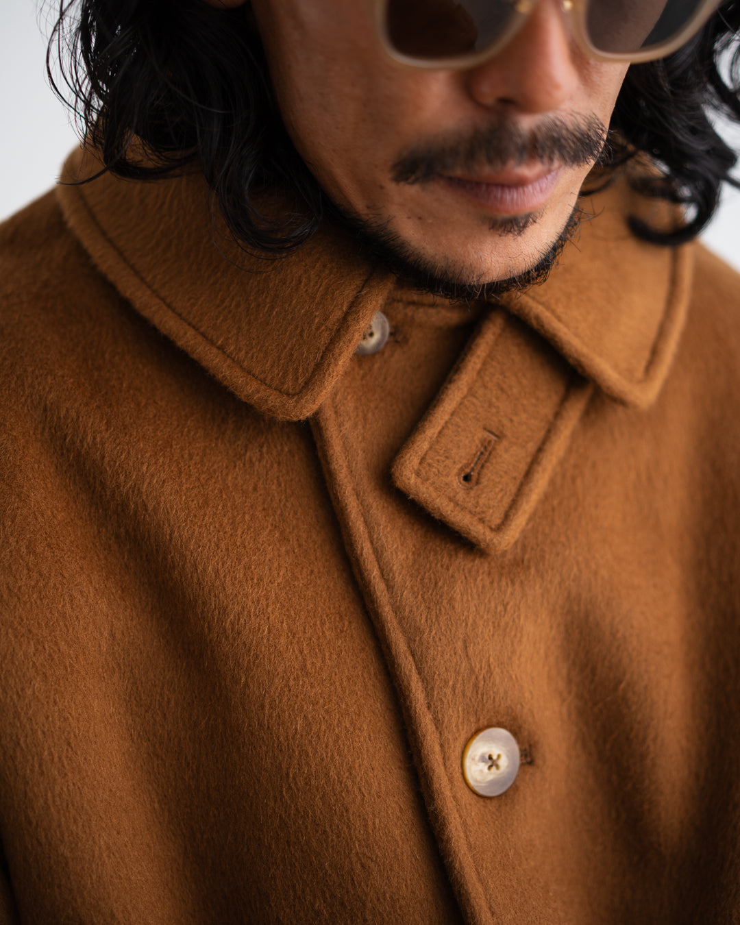 SandWaterr RESEARCHED CITY COAT / WOOL MIX MELTON