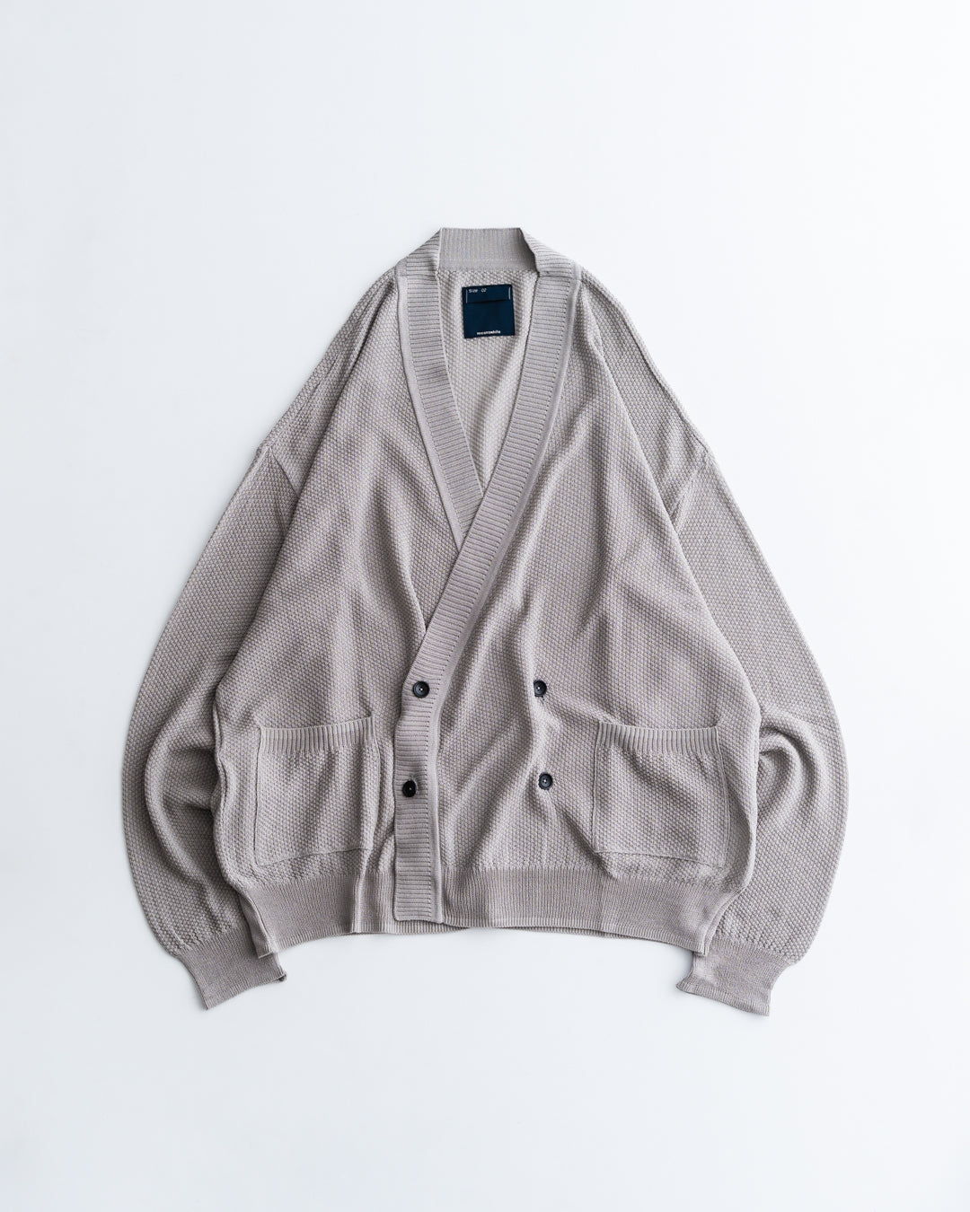 meanswhile Dappled sunlight Double Knit Cardigan