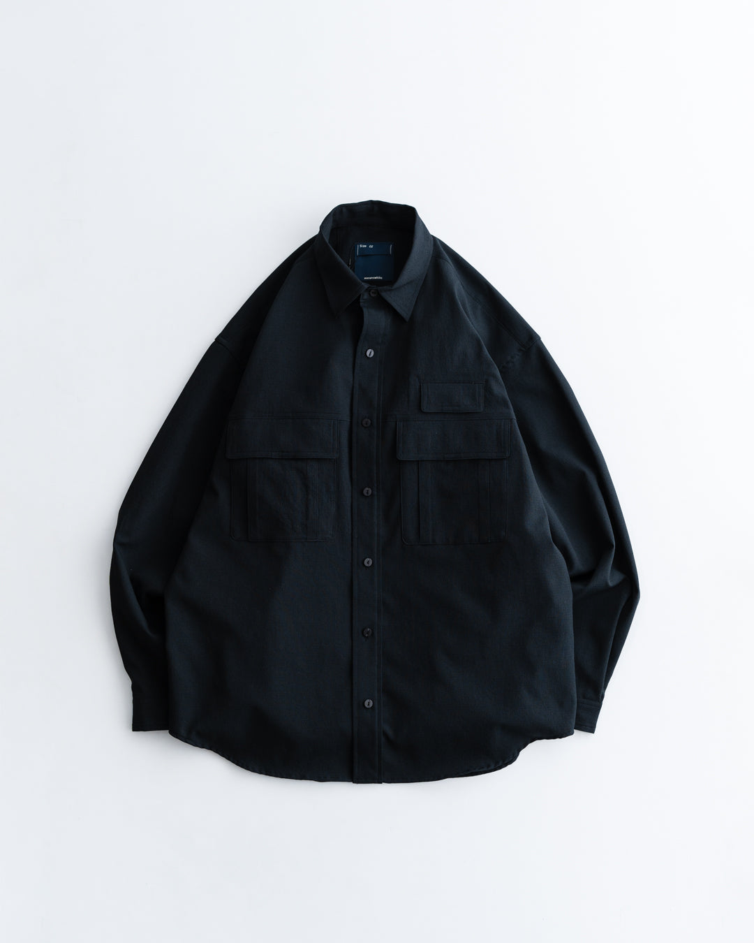 meanswhile Breathable Linen Luggage L/S SH