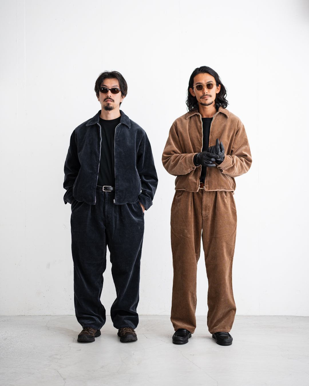 [10.24 sat 12:00 Release] FOUNDOUR COTTON CORDUROY ZIP UP BLOUSON