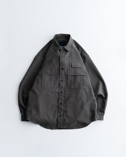 meanswhile Breathable Linen Luggage L/S SH