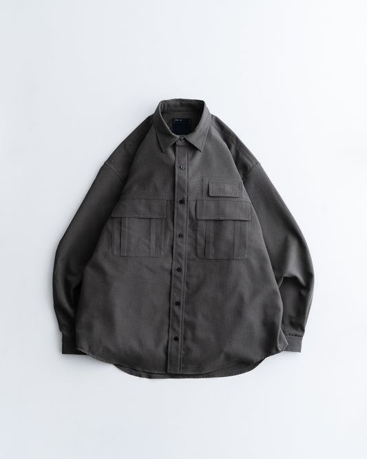 meanswhile Breathable Linen Luggage L/S SH