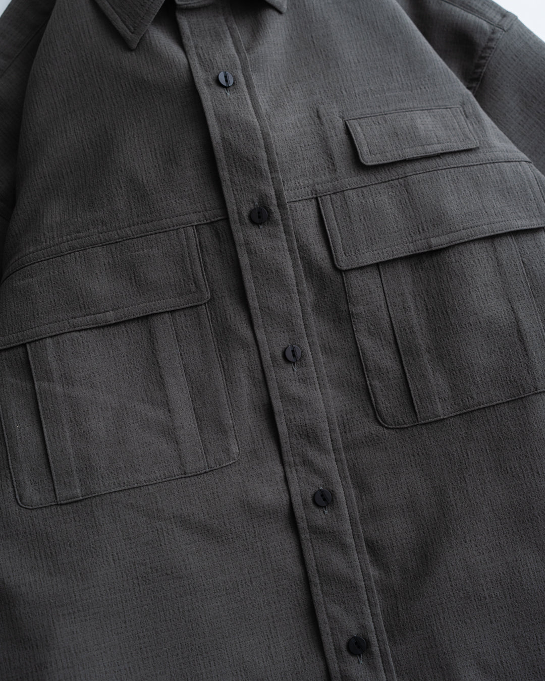 meanswhile Breathable Linen Luggage L/S SH