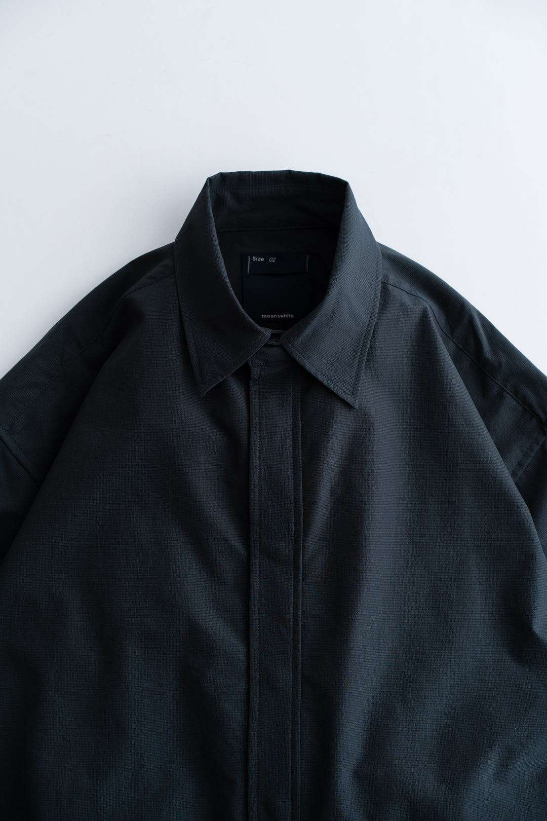 meanswhile Breathable Side Slit L/S SH