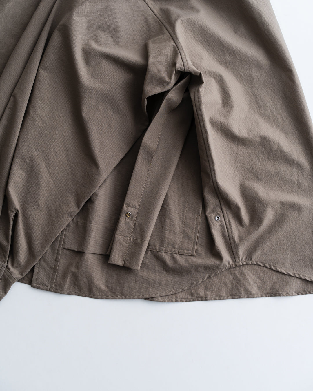 meanswhile Breathable Side Slit L/S SH