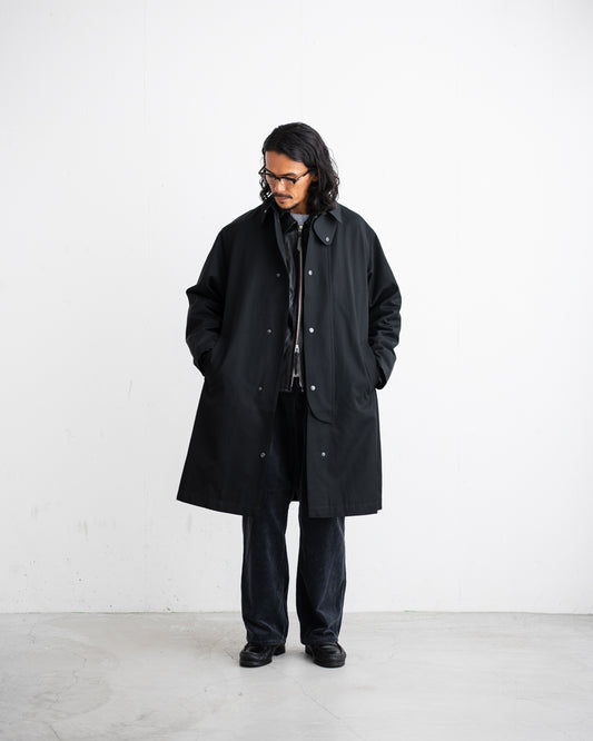 [10.24 sat 12:00 Release] FOUNDOUR COTTON VISCOSE OVERCOAT