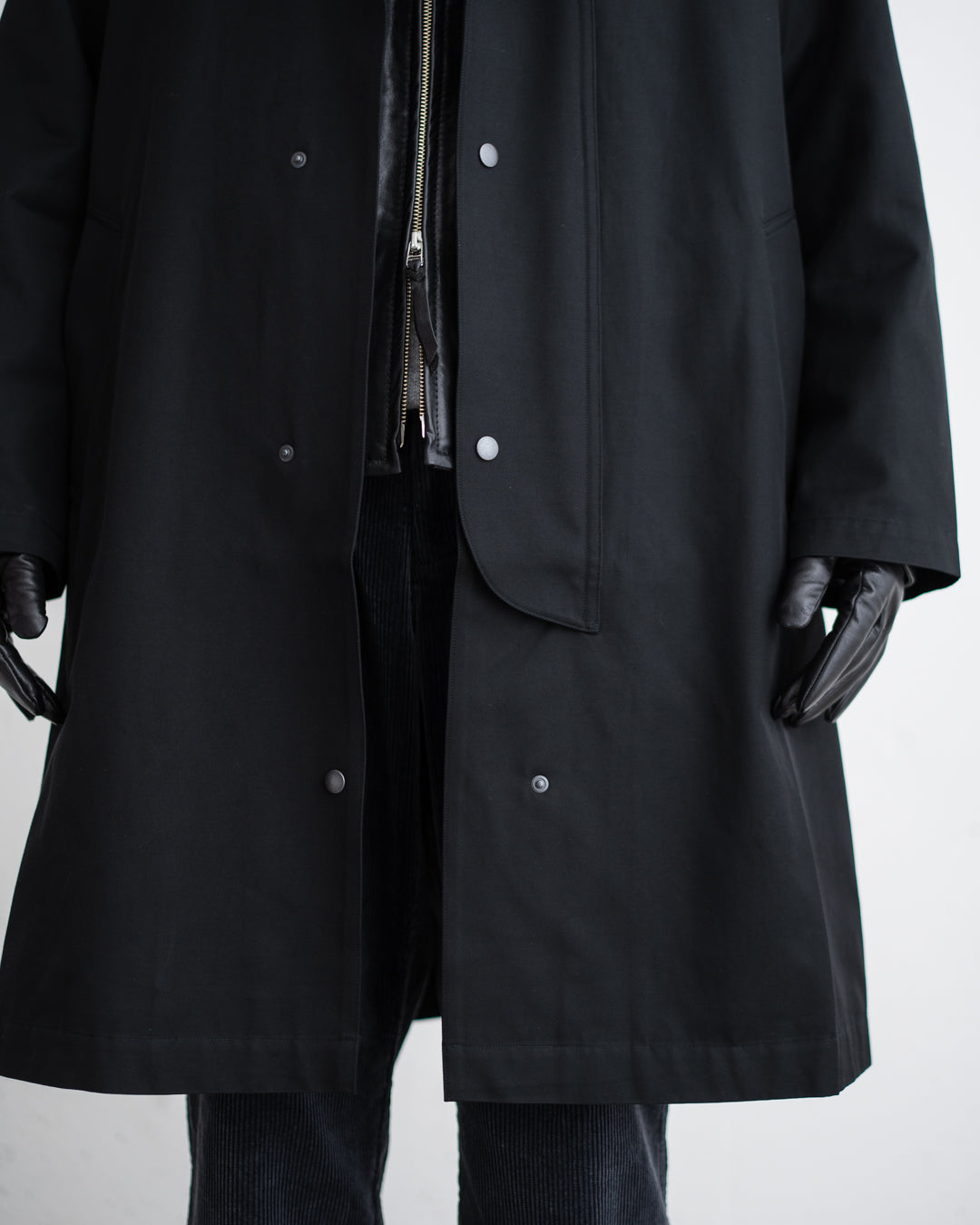 [10.24 sat 12:00 Release] FOUNDOUR COTTON VISCOSE OVERCOAT