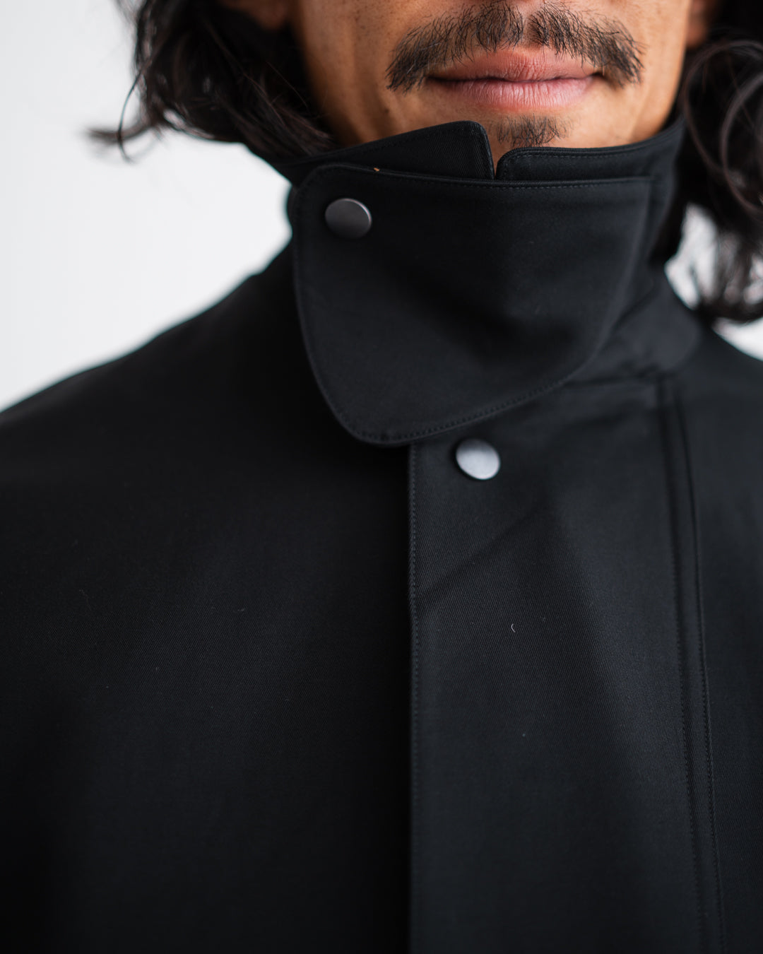 [10.24 sat 12:00 Release] FOUNDOUR COTTON VISCOSE OVERCOAT
