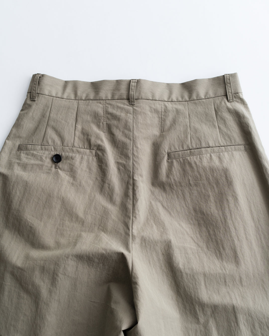 meanswhile Ambient C/N High-waist Slacks