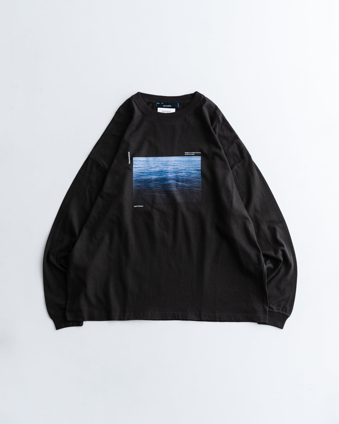 meanswhile Abstract Photograph L/S Tee