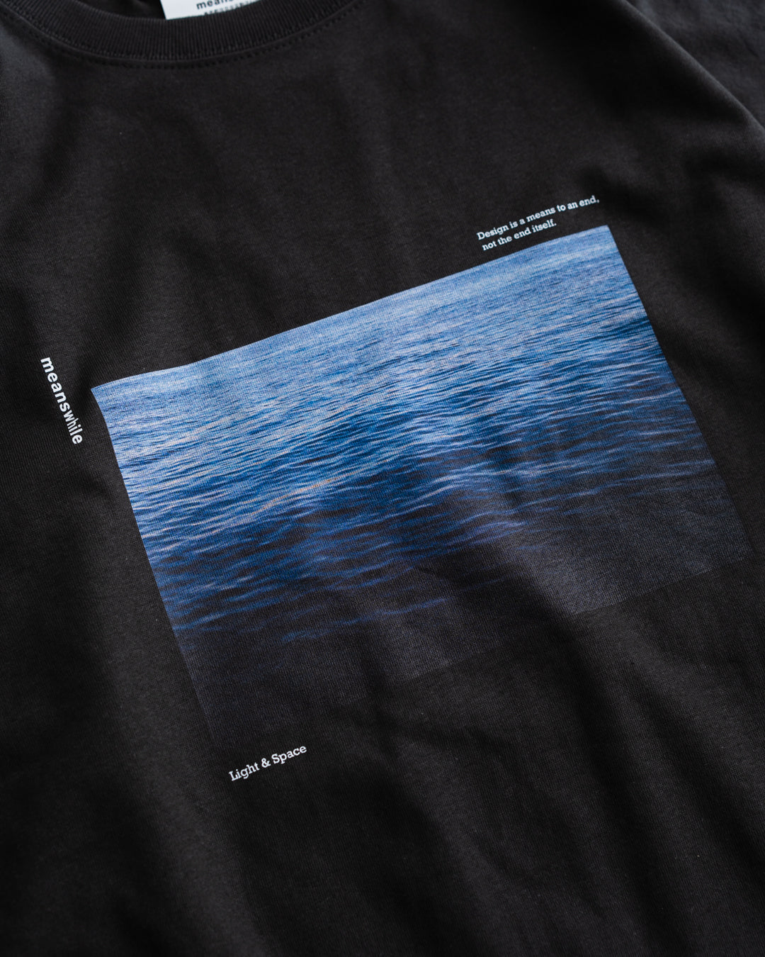 meanswhile Abstract Photograph L/S Tee