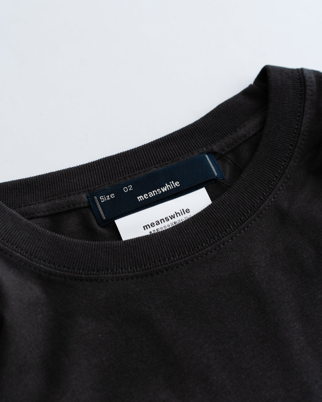 meanswhile Abstract Photograph L/S Tee