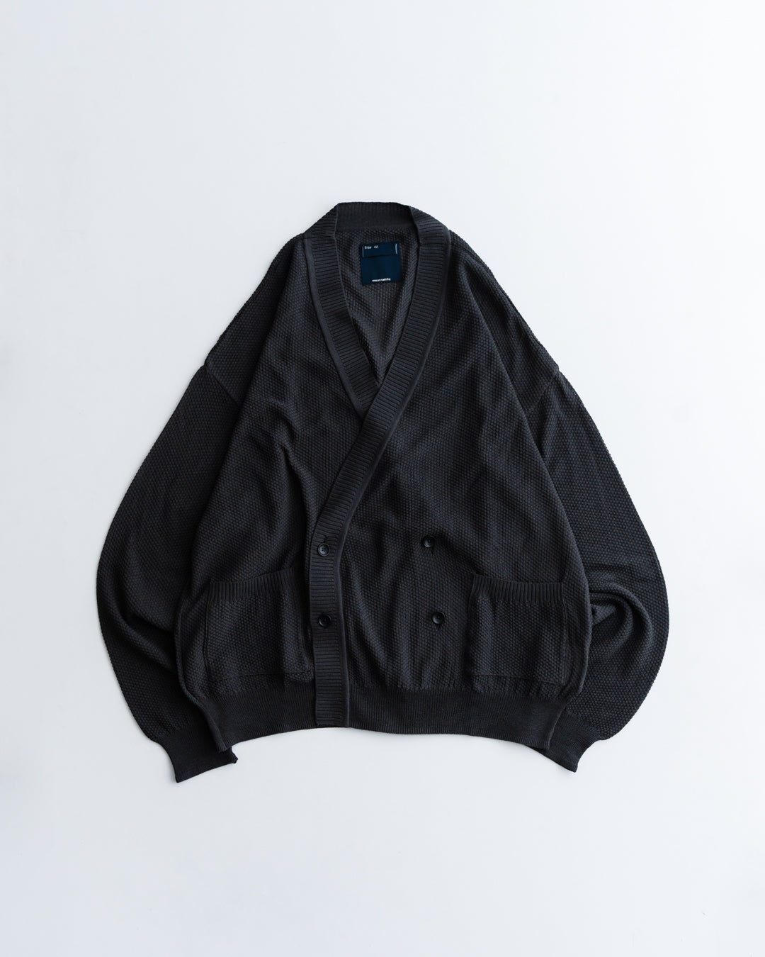 meanswhile Dappled sunlight Double Knit Cardigan