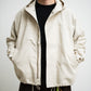 meanswhile Desert Cloth Neutral Hooded Blouson