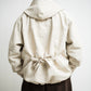 meanswhile Desert Cloth Neutral Hooded Blouson