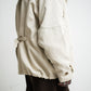 meanswhile Desert Cloth Neutral Hooded Blouson