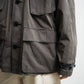 meanswhile Frosted Trinity Chambray Fatigue Blouson