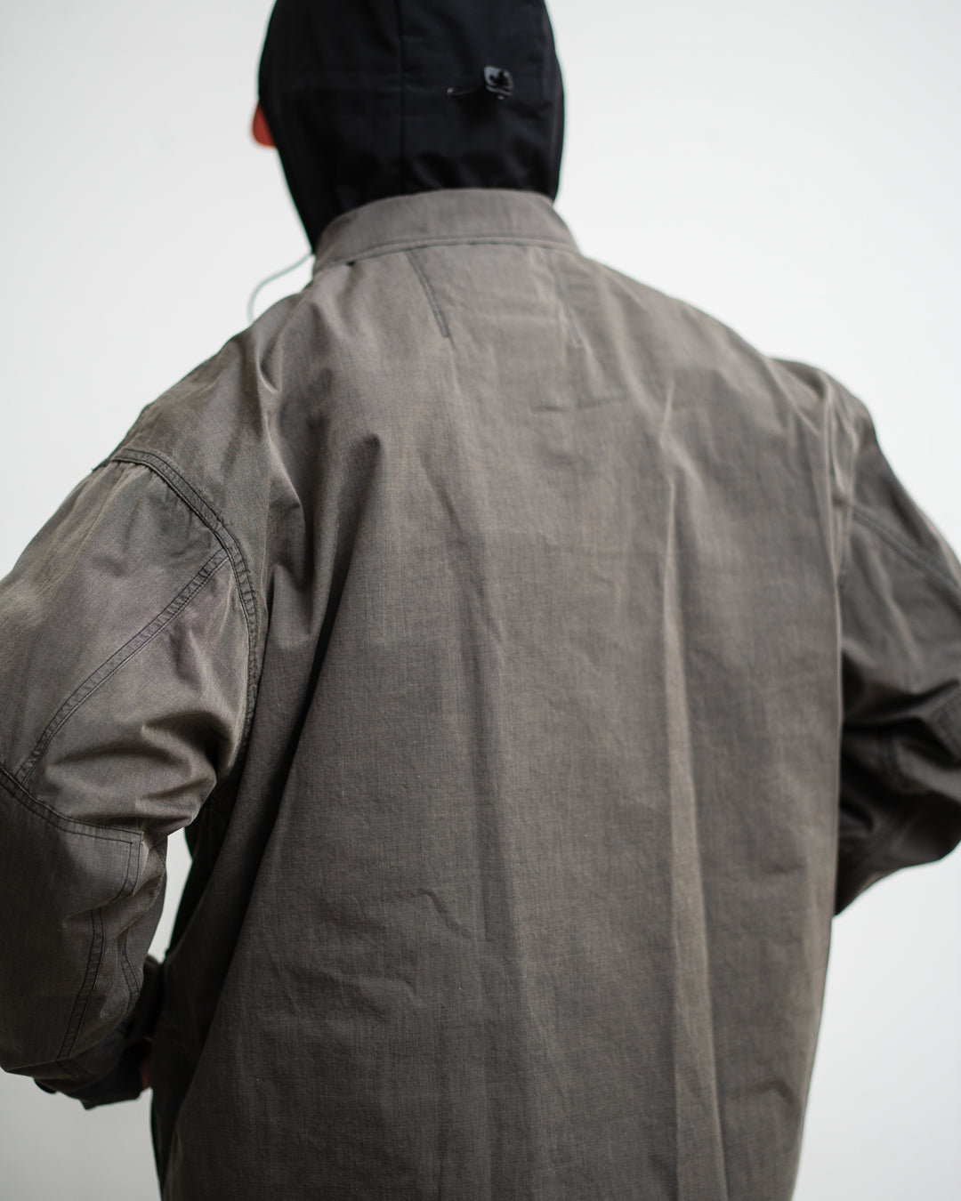 meanswhile Frosted Trinity Chambray Fatigue Blouson