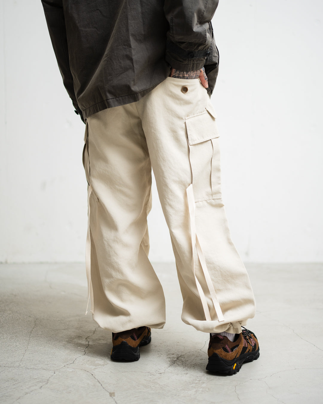 meanswhile Desert Cloth Neutral Cargo PT