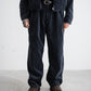 [10.24 sat 12:00 Release] FOUNDOUR COTTON CORDUROY WIDE TUCK TROUSERS