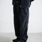 [10.24 sat 12:00 Release] FOUNDOUR COTTON CORDUROY WIDE TUCK TROUSERS