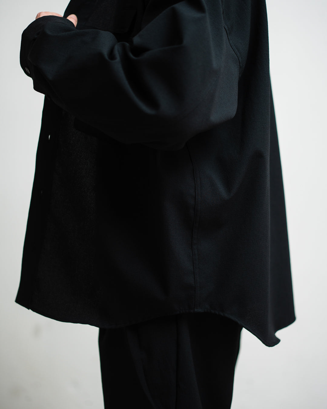 meanswhile Breathable Linen Luggage L/S SH