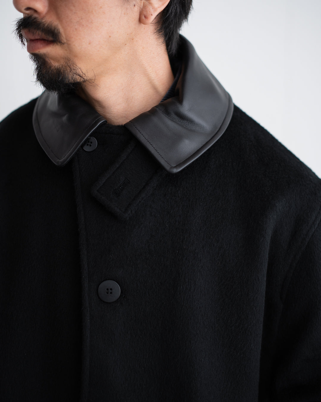 SandWaterr RESEARCHED CITY COAT / WOOL MIX MELTON