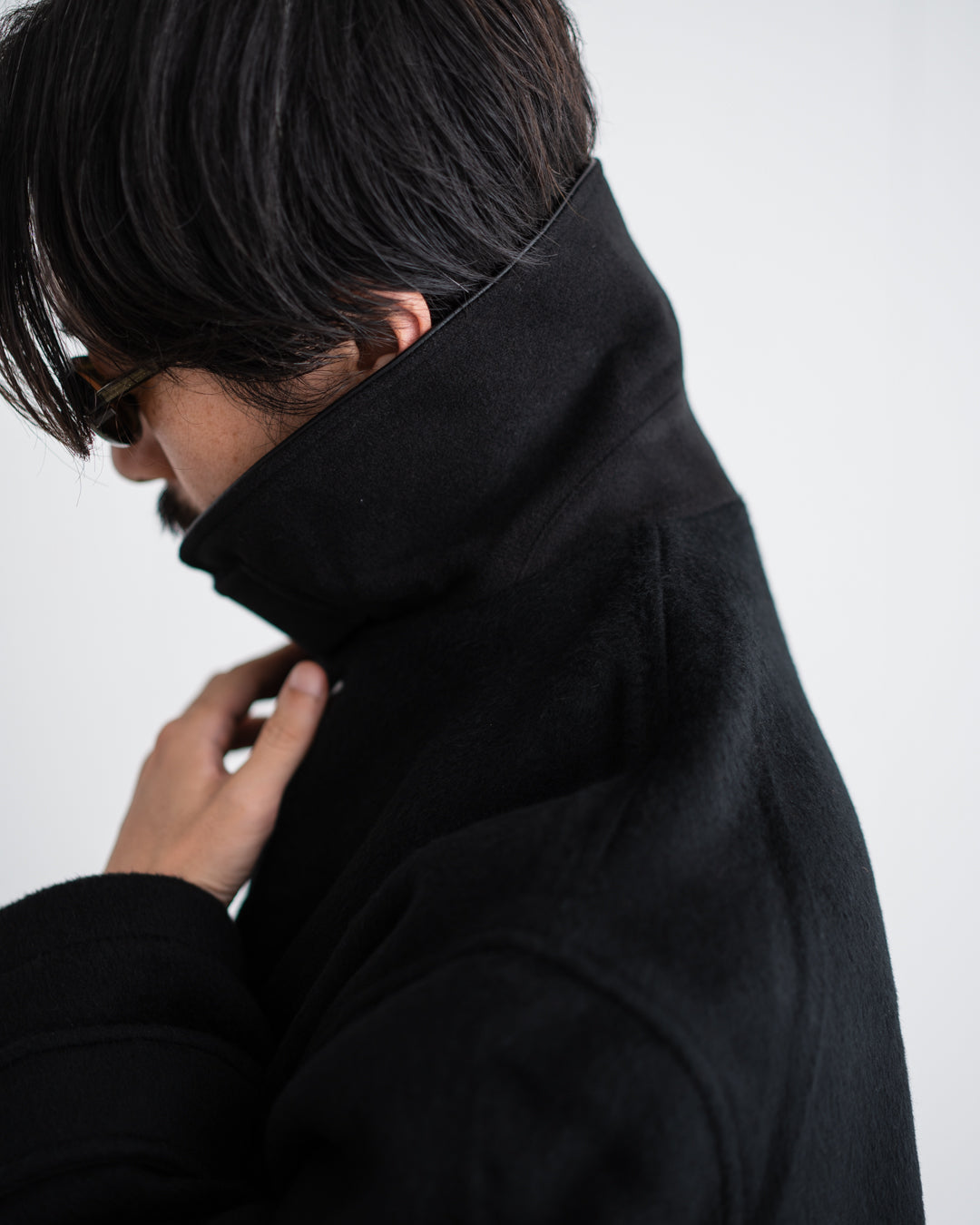 SandWaterr RESEARCHED CITY COAT / WOOL MIX MELTON