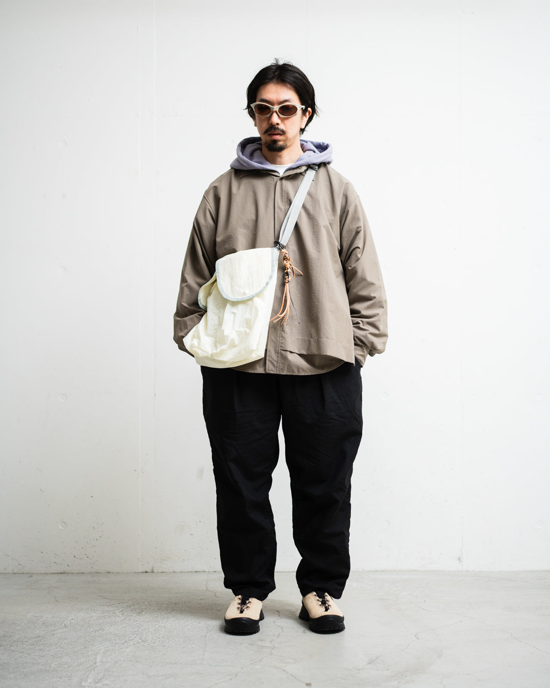 meanswhile Breathable Side Slit L/S SH