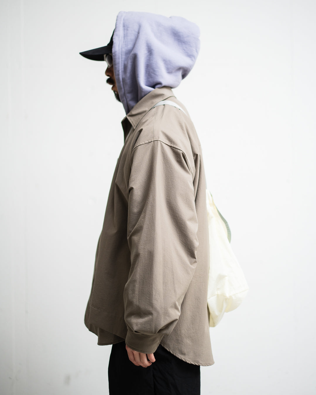 meanswhile Breathable Side Slit L/S SH