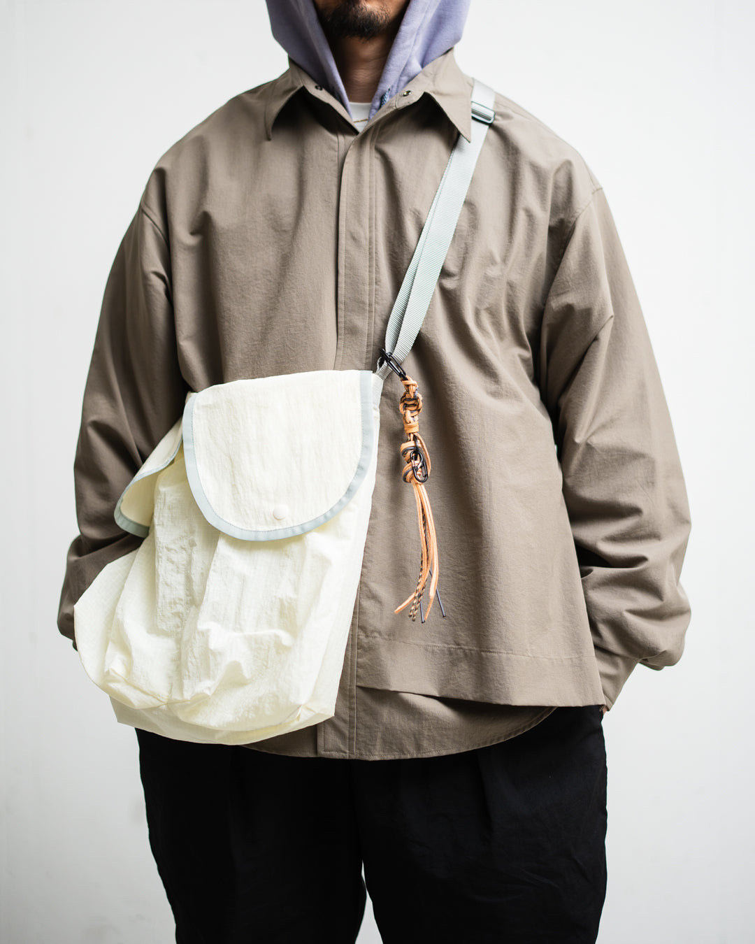 meanswhile Breathable Side Slit L/S SH