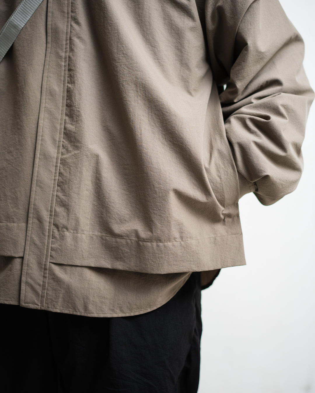 meanswhile Breathable Side Slit L/S SH