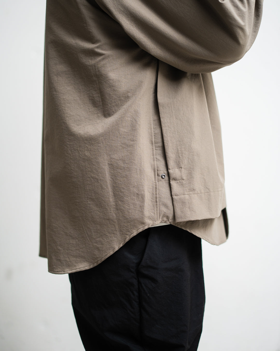 meanswhile Breathable Side Slit L/S SH