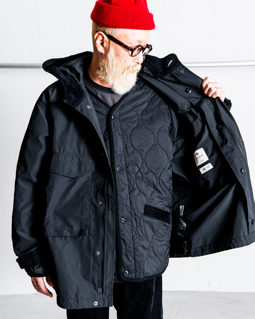 【3WAY ITEM】snow peak TAKIBI Ripstop Adjustable Jacket