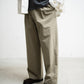 meanswhile Ambient C/N High-waist Slacks