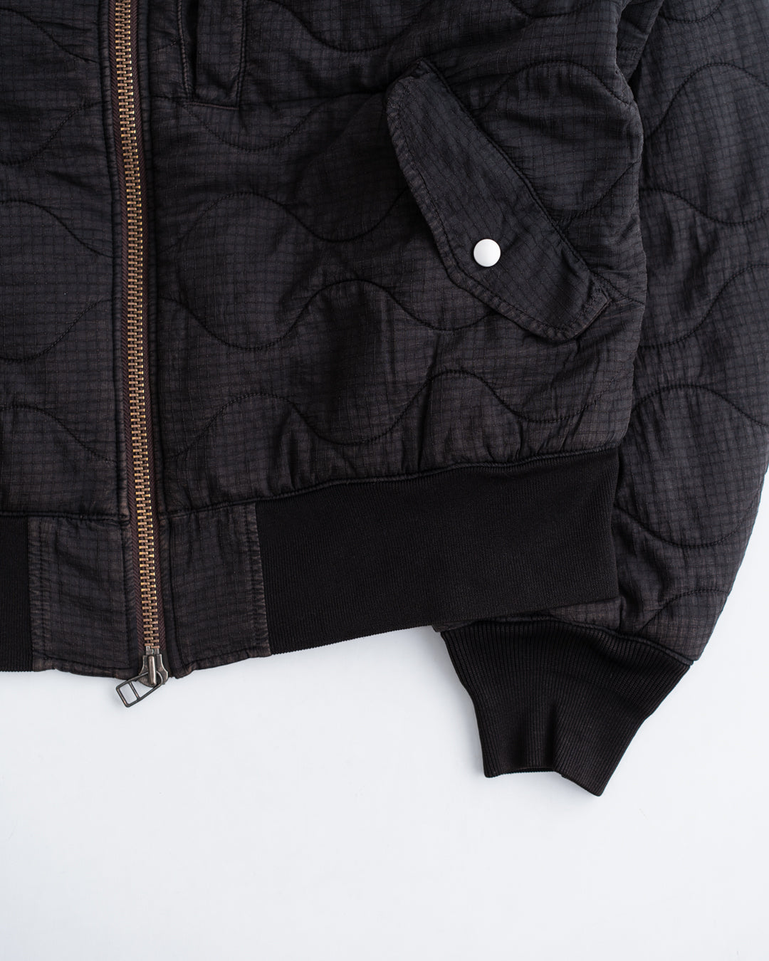 ANACHRONORM NYLON QUILTING BOMBER JACKET