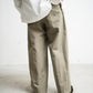 meanswhile Ambient C/N High-waist Slacks