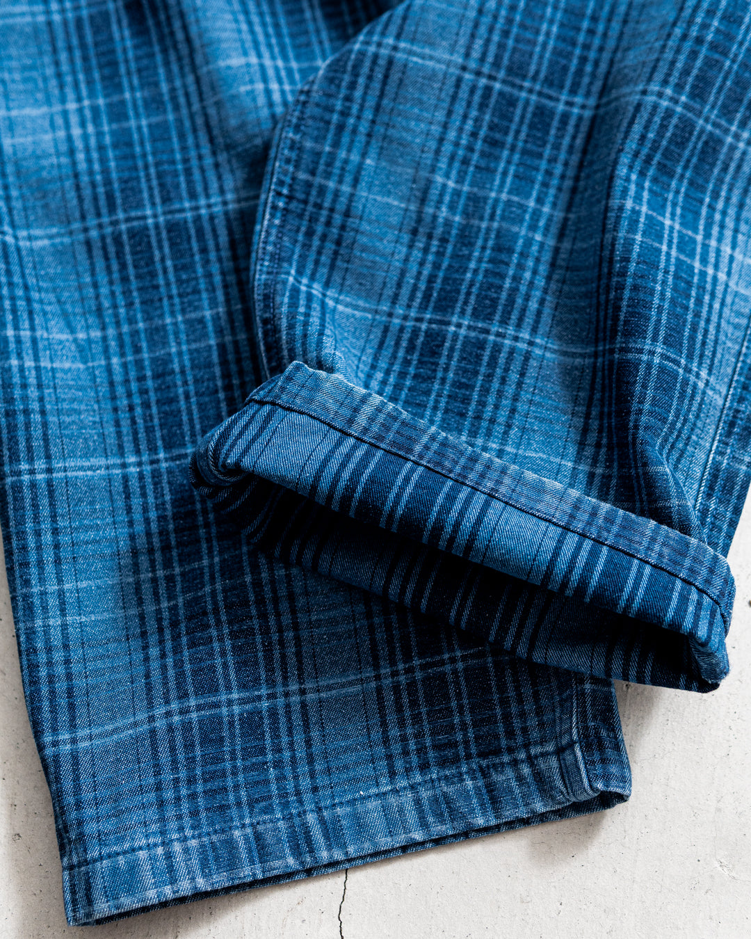 【Japan limited】Gramicci O.G DENIM PLAID PANT