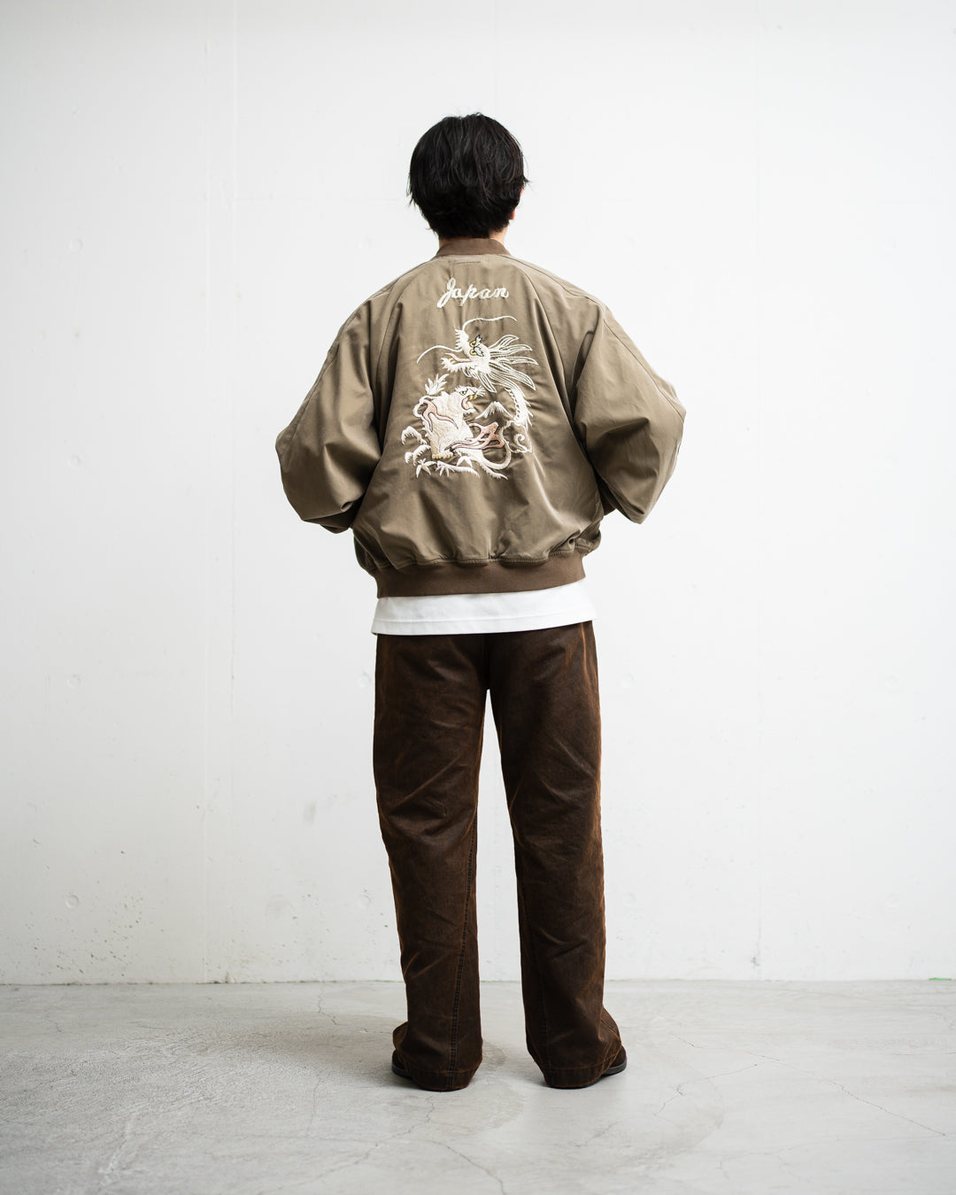 REMI RELIEF レーヨンフィブリルツイルスカジャン