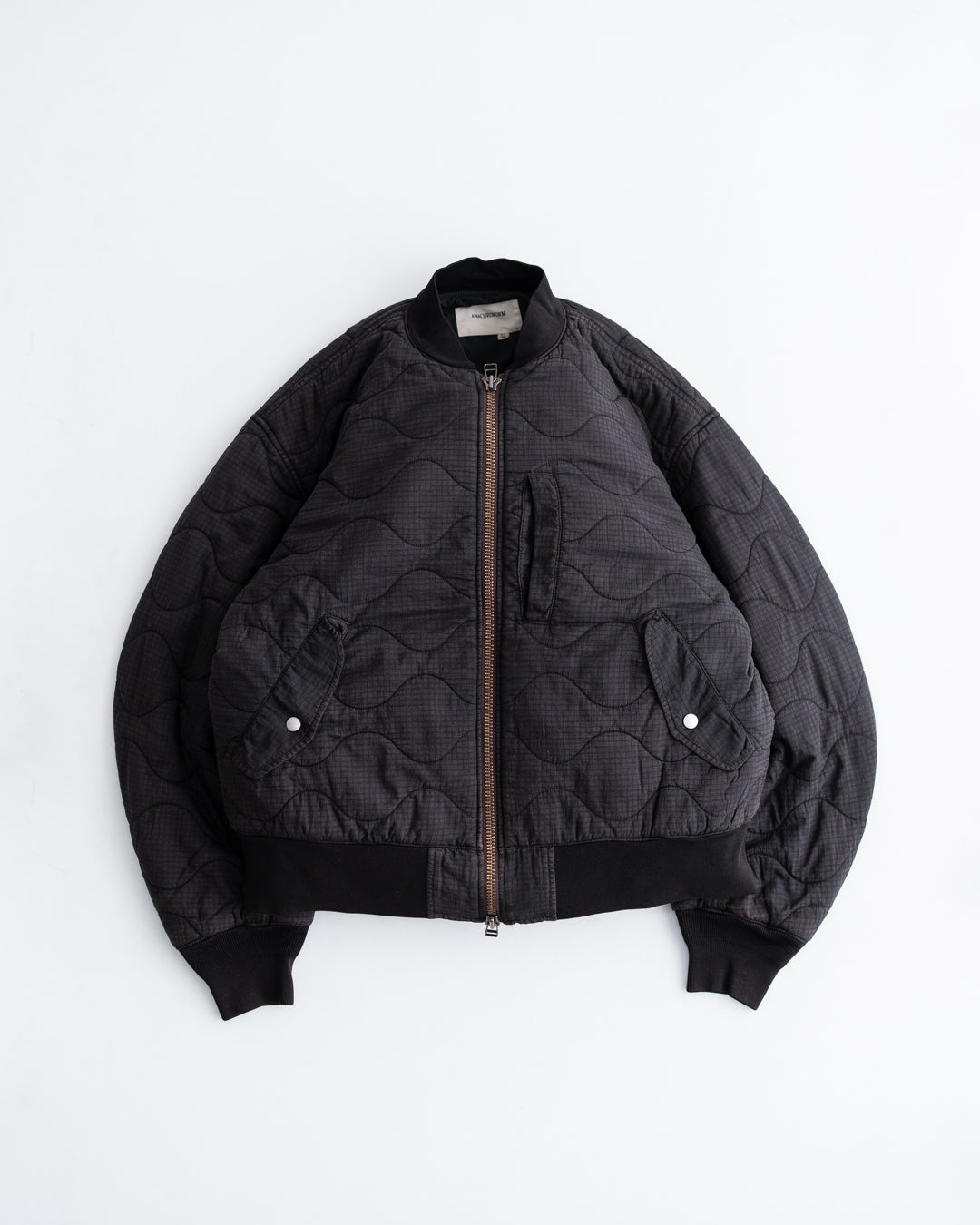 ANACHRONORM NYLON QUILTING BOMBER JACKET